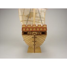 Shipyard Standmodell Wütender Hund Kogge von 1390 Laser-Holzbausatz 1:72 / 24616