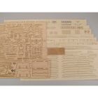 Shipyard Standmodell Wütender Hund Kogge von 1390 Laser-Holzbausatz 1:72 / 24616