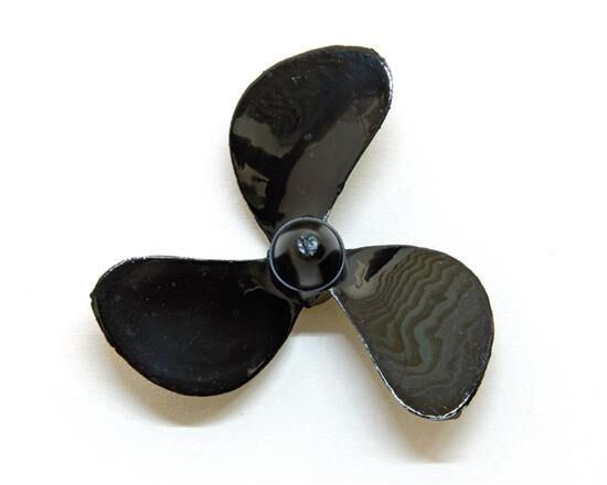 Krick / Graupner Schiffsschraube 3Bl. 50mm R M4 / gr2308-50