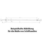 RABOESCH Krick Schiffswelle M4  lg 290mm AØ 6mm / rb301-26