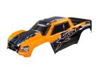Traxxas Karo XMAXX orange mit Aufkleber / TRX7811