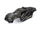 Traxxas E-Revo® VXL Brushless Karo E-Revo schwarz mit Aufkleber / TRX8611R