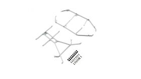 AXIAL Ersatzteil Roll Cage Set: SCX10III / AXI230017