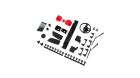 AXIAL Ersatzteil Exterior Body Detail Parts Jeep JLU: SCX10III / AXI230022