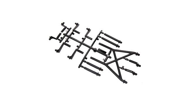AXIAL Ersatzteil Universal Body Post Set: SCX10 III / AXI230025