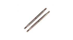 Axial Anlenkung Stahl Stainless M6x 88mm (Paar): SCX10...