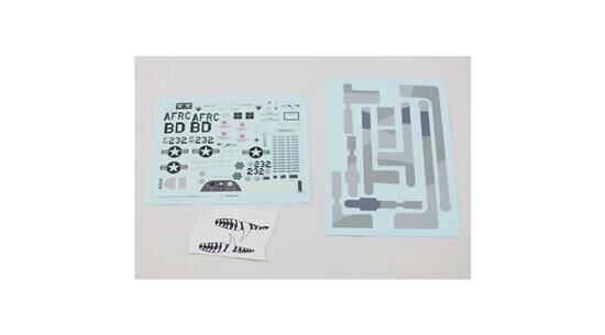 E-flite Ersatzteil Decal Set: A-10 Thunderbolt II 64mm EDF / EFL01186
