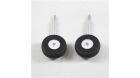 E-flite Ersatzteil Main Struts w/Wheel: A-10 Thunderbolt II 64mm EDF / EFLG346