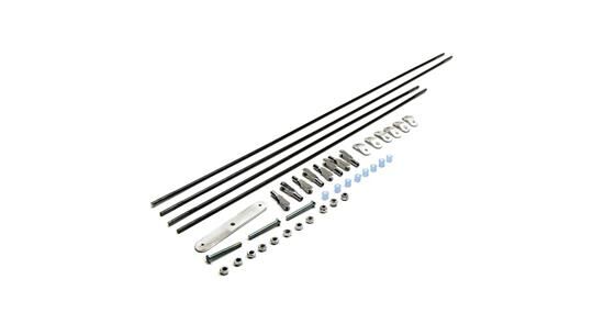 Hangar 9 Ersatzteil Tail Brace Set: Carbon Cub FX-3 100-200cc / HAN528025