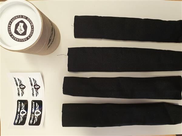 Dusty Motors Stoßdämpfer Überzug / Shock absorber cover für Traxxas X-Maxx / SAC0021