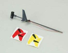 Ares Tail Boom, Fins and Motor Set: Chronos CX 75 / AZSH1163