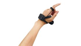 AMEWI Extreme Air Cycle mit Kontrollarmband 2,4GHz, RTF blau/gelb / 25311