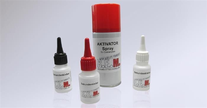RC Multistore Sekundenkleber / CA Kleber / Klebesortiment groß / 040027