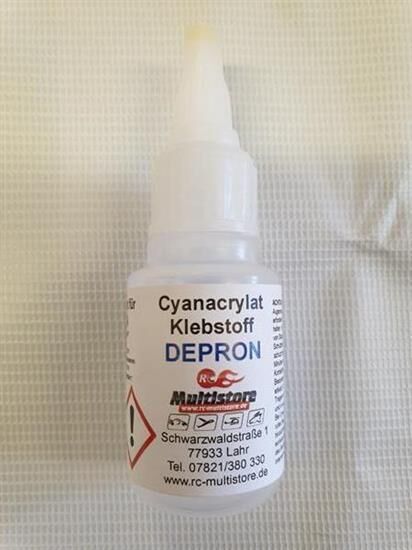 RC Multistore Sekundenkleber 20g Cyano-Kleber für Depron / 040395