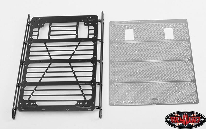 RC4WD Command Roof Rack w/ Diamond Plate / RC4VVVC0998