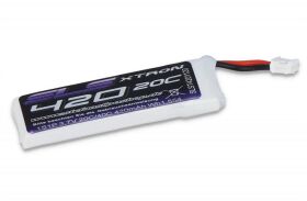 SLS Lipo Akku XTRON 420mAh 1S1P 3,7V 20C / SLSXT04201120