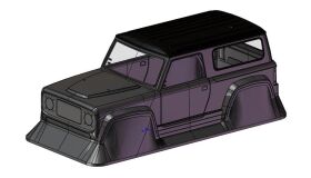 AMEWI AM18 Karosserie Rushmore Lexan unlackiert / 015-18022