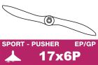 APC Sport Propeller Pusher / CCW EP/GP 17X6P / AP-17060P