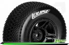 Louise SC-GROOVE 1-10 Short Course Fertig Verklebt Soft Felgen Schwarz Hex 12mm SLASH 2WD Vorne L-T3146SBTF / LR-T3146SBTF