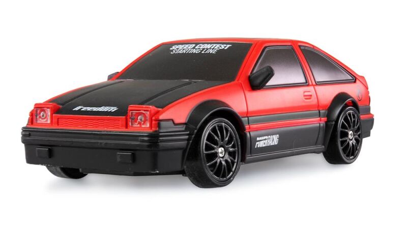 AMEWI Drift Sport Car 1:24 rot, 4WD 2,4 GHz RTR / 21083