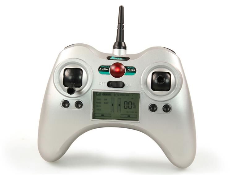 Ares 4LPQ 4-Channel LP Quadcopter Transmitter, Mode 2: Ethos QX 7 / AZSH1208