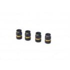 Arrowmax Alu Nut 4mm For 1/10 Set-Up System Black Golden (4) / AM171048Arrowmax