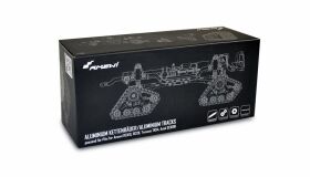 AMEWI Kettenfahrwerk mit Dämpfungssystem gun metal 4 Stück / 28360