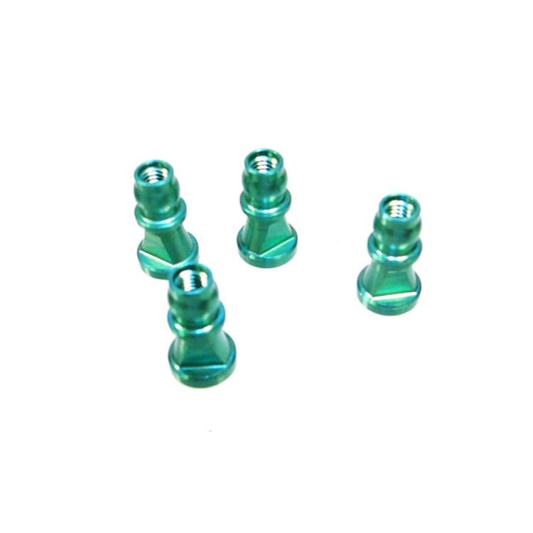 HoBao CNC ALUM SHOCK BALL STUD, 4PCS / H41075