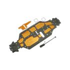 HoBao STAR CHASSIS (+6mm) REAR EXTENSION SET / H89652