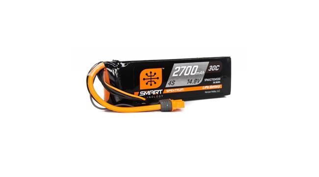 Spektrum Akku 2700mAh 4S 14.8V Smart LiPo Akku 30C IC3 / SPMX27004S30