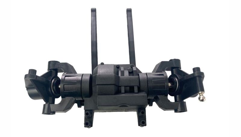 AMEWI Vorderachse komplett montiert / 017-1045