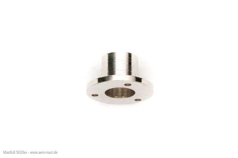 Aero Naut Mastfuss Messing 8 mm / 502013