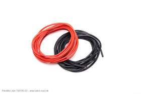 Aero Naut Flexible Litze rot/schwarz 0,75 mm² / 745720