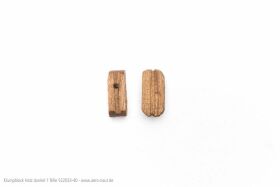 Aero Naut Klumpblock Holz Dunkel 1 Rille 10mm / 522040