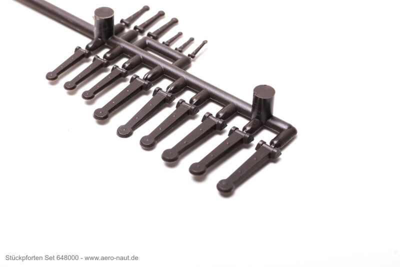 Aero Naut Stückpforten-Scharnier Set / 648000