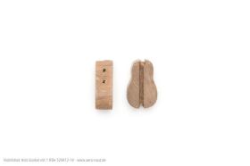 Aero Naut Violinblock Holz Dunkel 1R. 8mm / 524412