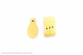 Aero Naut Violinblock Holz Hell 3R. 8mm / 524422