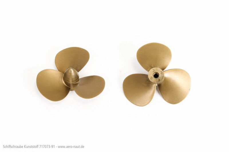 Aero Naut Schiffsschraube 3-Blatt Kunststoff 70mm/M4, rechts / 717091