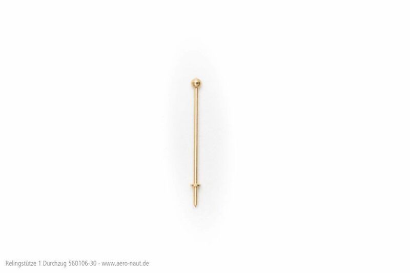 Aero Naut Relingstütze 1 Durchzug / 6mm / 560106