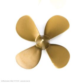 Aero Naut Schiffsschraube 4-Blatt Kunststoff 70mm/M4,...