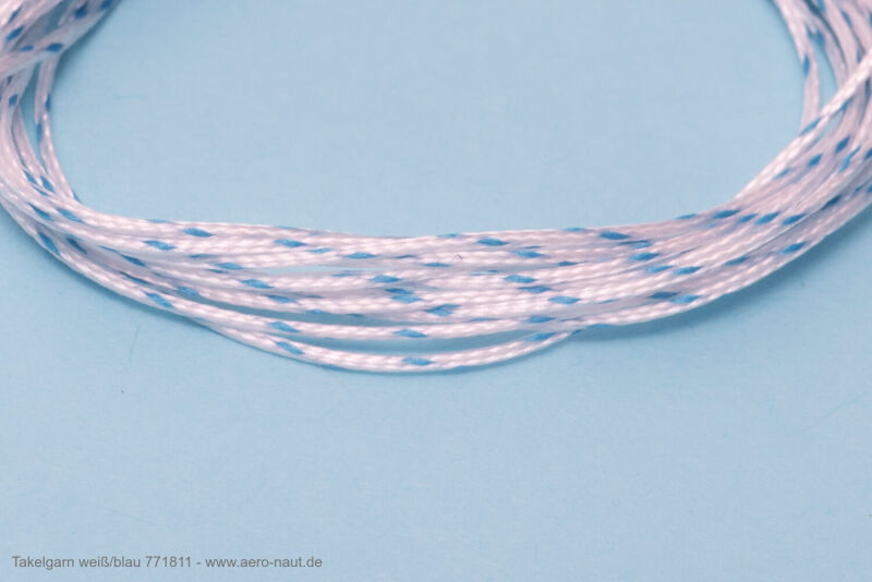 Aero Naut Takelgarn 0.5 weiß/blau 20 m / 771811