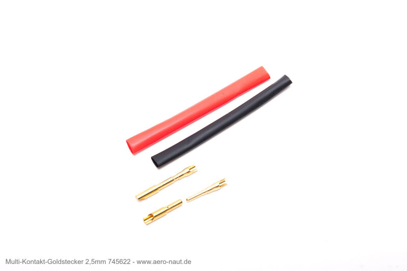 Aero Naut Multi-Gold-Kontakt-Stecker 2mm / 745622
