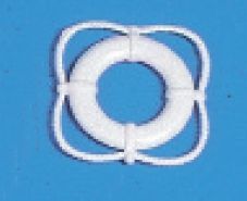 Aero Naut Rettungsring 17mm weiß / 606517