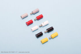 Aero Naut Mini-Stecker schwarz / 745617