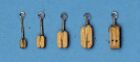 Aero Naut Kumplblock mit Beschlag Holz Hell 2R 5mm / 522305