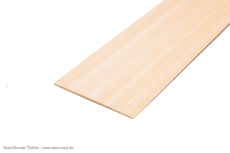Aero Naut Abachifurnier 1500x250x1.5 / 752053