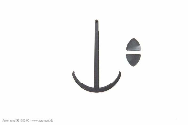 Aero Naut Anker Metall runde Arme 70mm / 561988