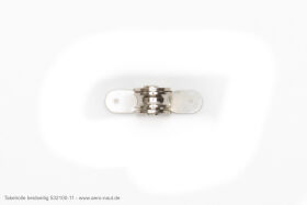 Aero Naut Takelrolle beidseitig 4mm / 532111