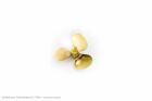 Aero Naut Schiffsschraube Messing 3-Blatt, Form D 25/M2, rechts / 715906