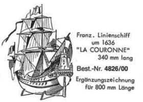 Aero Naut Bauplan LA Couronne / 482600